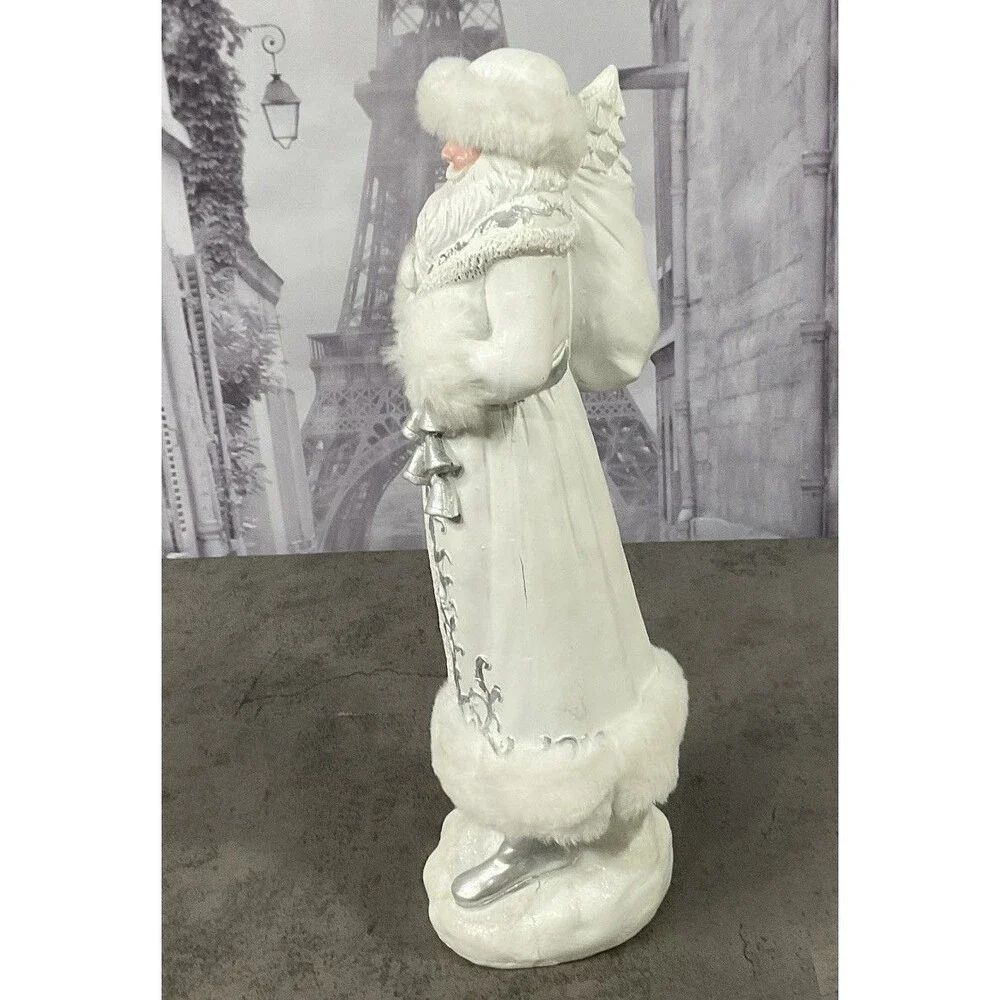 Santa Claus Figurine Raz Imports Citi Of Lights Santa